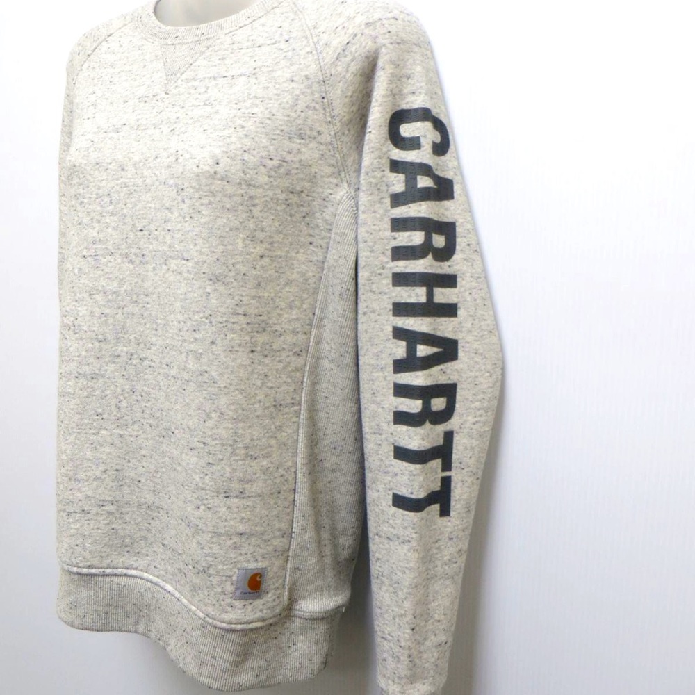 Carhartt Grey Relaxed Fit Long Sleeve Size Small